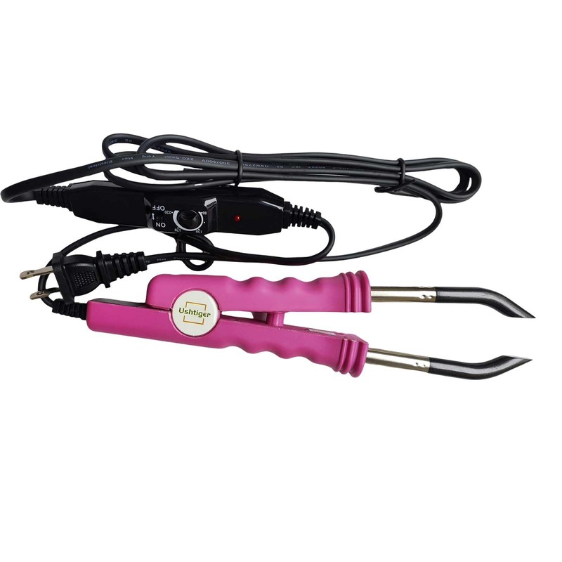 USHTIGER Fusion Hair Extension Tools Connector Wands Install Fusion Flat