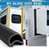 D-Shape RV Slide Out Trim Gaskets - 1 x 15/16