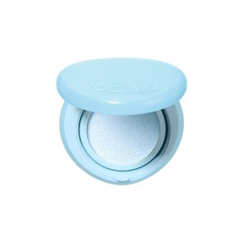 TOCOBO Glow Tone Up Sun Cushion 01 Cotton Blue SPF50+ PA++++ – Protector Solar Cushion con Acabado Suave y Luminoso – Base Ligera con Cobertura Natural e Hidratante 15 g