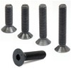 MonsterBolts - #8-32 x 1" Flat Head Socket Cap Screws,