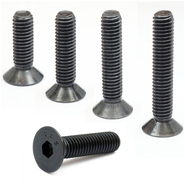 MonsterBolts - #8-32 x 1" Flat Head Socket Cap Screws,