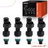 A-Premium Set of 4 Fuel Injectors Compatible with Nissan Altima