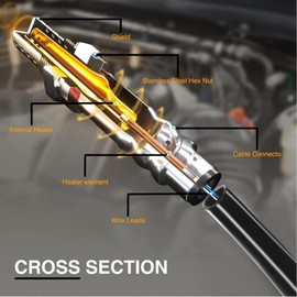 Sensor de oxígeno 22691-8U000 compatible con Infiniti FX45 M45 Q45, sensor O2 para Nissan Altima Murano Sentra