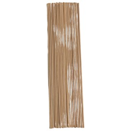 Wood Dowel Rod 1/8 x 12 Inches 22 Pieces