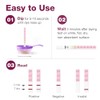 easy@Home Tiras de Embarazo, 20 hCG, Detección Temprana, App Premom