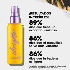 Urban Decay All Nighter Original- Fijador de Maquillaje - Sella tu Maquillaje, Resistente a Transferencias, Hasta 16 Hrs de Duración para Todo Tipo de Piel