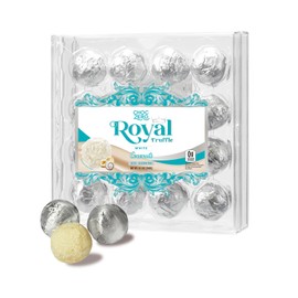 ChocZero Gluten Free Truffle - White Chocolate Coconut Royal - No Sugar Added, Keto Friendly Gift, 8.5 oz