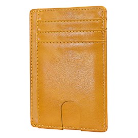 iZiv Slim Wallet RFID Front Pocket Wallet Minimalist Secure Thin Credit Card Holder