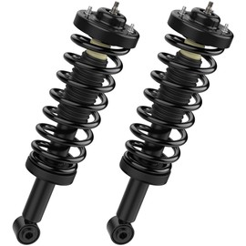 AUTOSAVER88 Front Complete Struts Shocks and Coil Spring Assembly Compatible with 2009-2013 F150 F-150 4WD