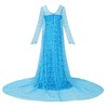 Reliparty - Disfraz y accesorios de princesa de nieve para