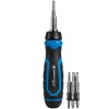 Jonard Tools RSDS-151 15-in-1 Ratcheting Screwdriver with Hex, Spanner &