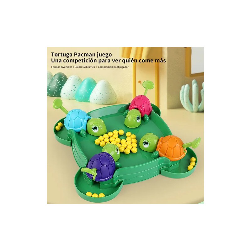 Basta Juego De Mesa Tortuga Pacman Juego Destreza Maange MAG4313