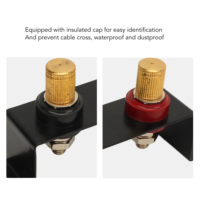 Remote Battery Jump Post Waterproof Battery Terminals Relocation Kit for