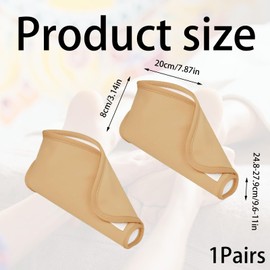 1Pcs Castor Oil Pack Wrap Kit Adjustable and Reusable Castor Oil Pack Relieve Muscle Pain and Psychological Anxiet Wrap Effective for Patients with Plantar Fasciitis Achilles Tendinitis