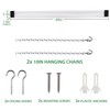 Bbounder 10 Pack Linkable LED Utility Shop Light, 4 FT,