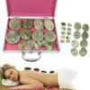 LOYALHEARTDY 16Pcs Hot Massage Spa Stones Set Stone Heated Warmer