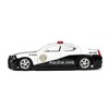 Jada 253203079SSU 1:24 FandF 2006 Dodge Charger Police CAR, Multicoloured