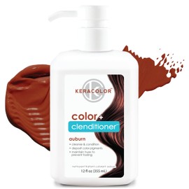 Keracolor Clenditioner AUBURN Hair Dye - Semi Permanent Hair Color Depositing Conditioner, Cruelty-free, 12 Fl. Oz.