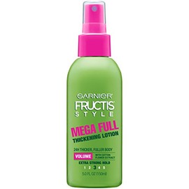 Garnier Fructis Style Mega Full Thickening Lotion All Hair Types, 5 Ounce (Packaging May Vary)