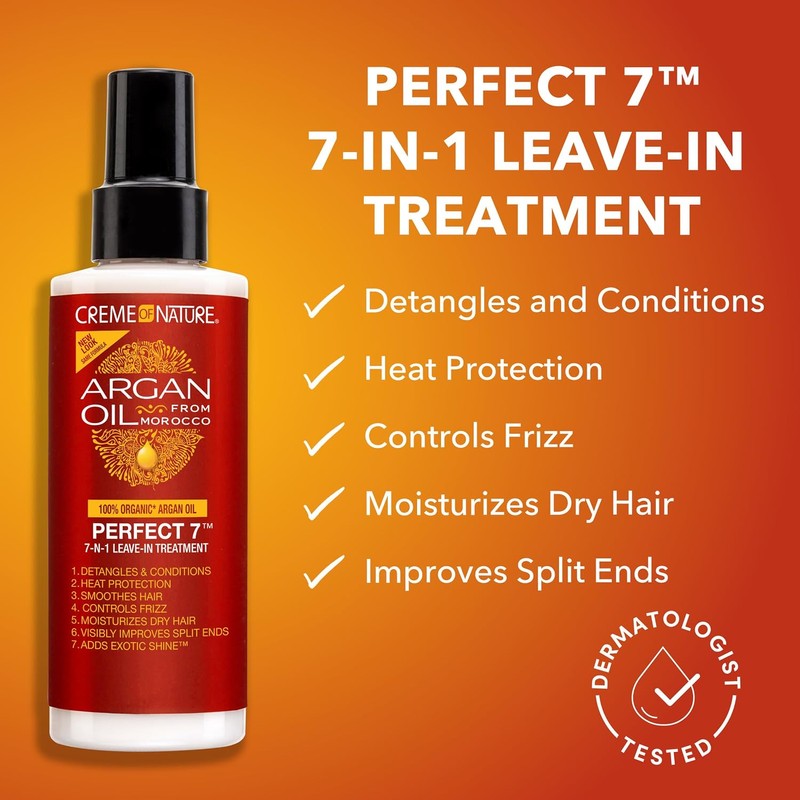 Tratamiento 7 Beneficios Creme of Nature Aceite de Argán 150ml
