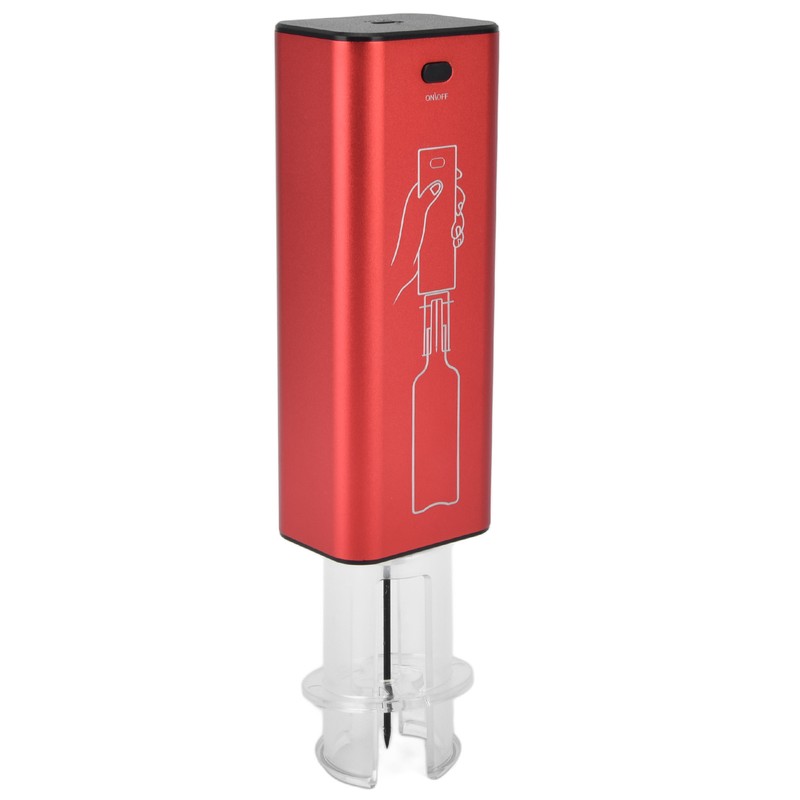 Electric Wine Opener Aluminum Alloy USB Charging Automatic Corkscrew Set