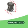 marddpair 38MM 1132 030 0402 Cylinder Piston Kit Crankshaft Assembly