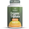 Triphala Powder Organic Capsules - 2000 mg - 240 Capsules