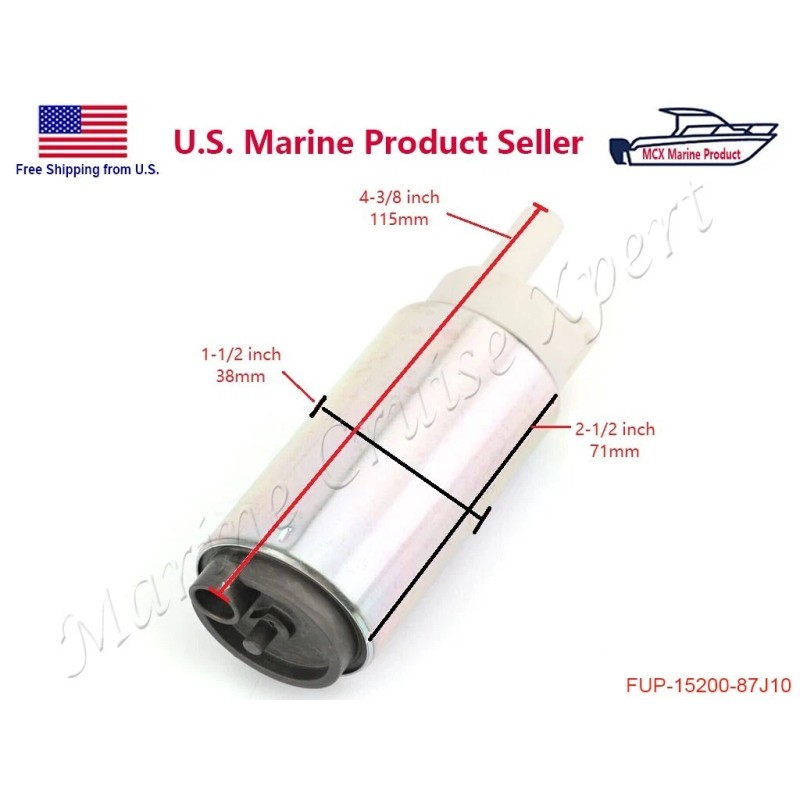 STX Fuel Pump for Suzuki Outboard 15200-93J01 15200-96J00 15200-98J00 15200-99E00