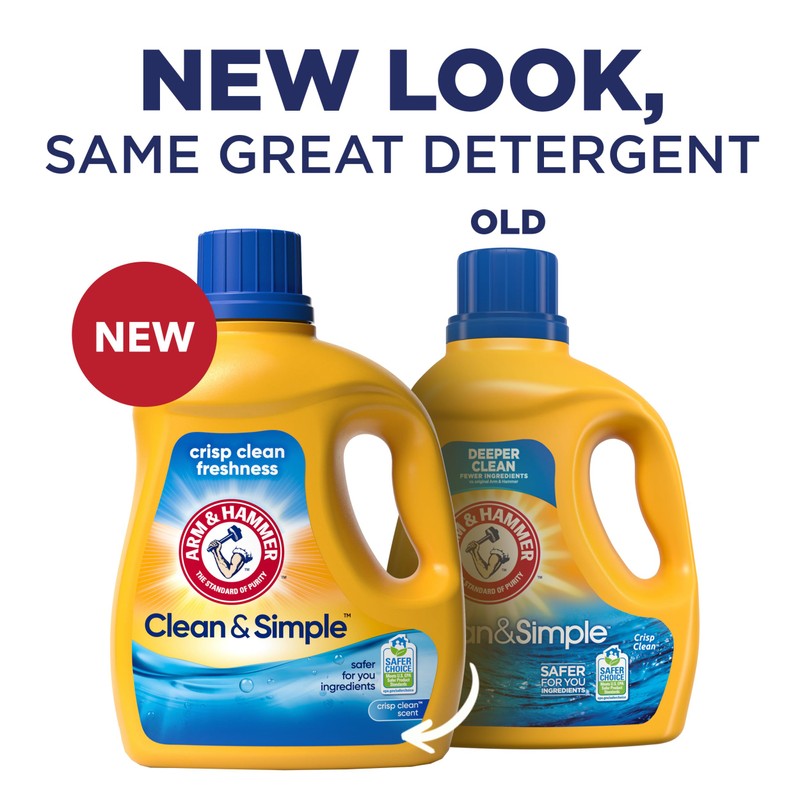 ARM & HAMMER Clean & Simple, 77 Loads Liquid Laundry