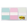 Post-it Durable Tabs, 1 in Wide, Assorted Pastel Colors (686-GRDNT),