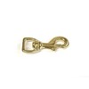 Solid Brass Swivel Trigger Hook/Clips Heavy Duty Square Ended x1