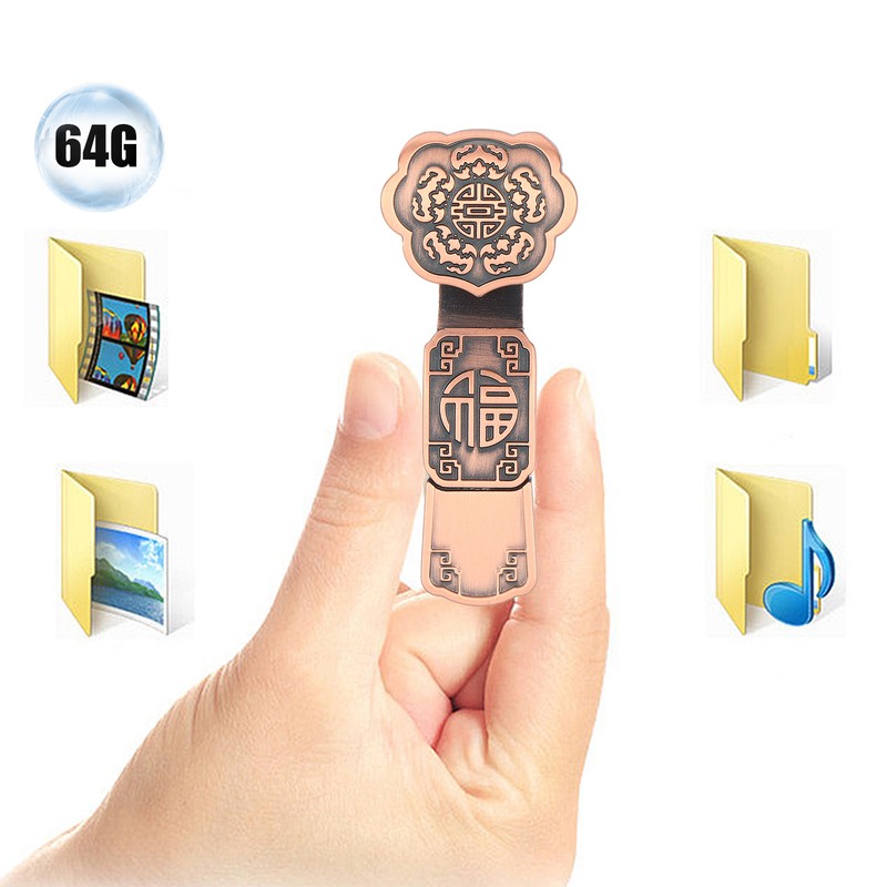 USB Flash Disk Portable Waterproof Metal 2.0 Drive Storage Memory