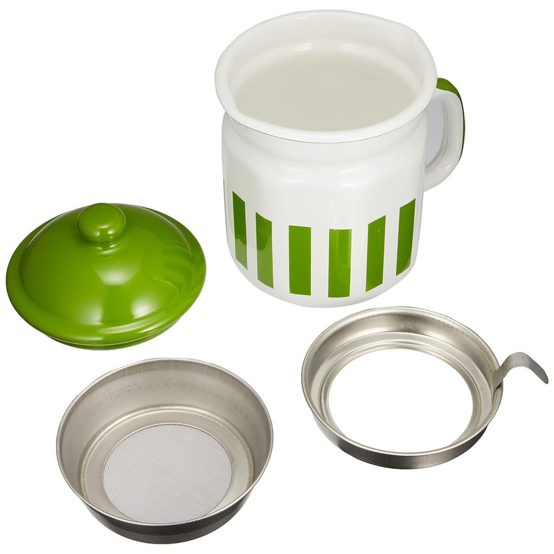 ハースデザインズ オイルポット ホーロー メランジェ