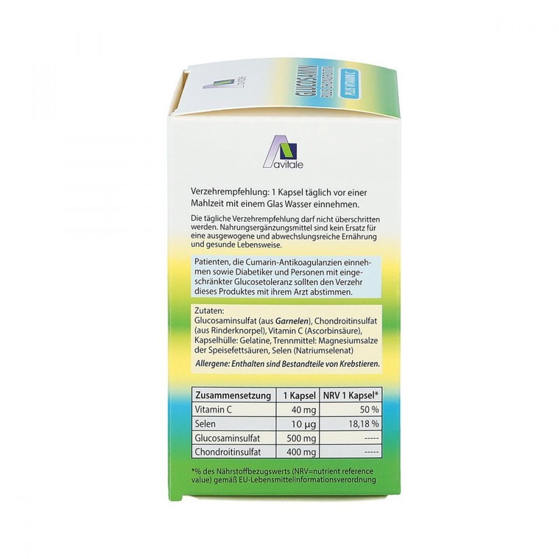 Glucosamine 500 mg + Chondroitin 400 mg Capsules Pack of