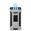 Colibri Ascari Triple Jet Flame Butane Lighter, Windproof & Refillable,