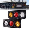 oeioei 2PCS 63 LED Trailer Tail Lights Kit, Stop Turn