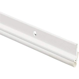 M-D Building Products 25730 36 in. x 84 in. Satin Nickel Flat-design Aluminum and Vinyl Commercial Screw-on Top and Sides Door Seal Kit