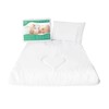 Baby Duvet Quilt 135x100 cm + Flat Pillow All Seasonal