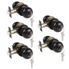 Gobrico Entry Door Locks Keyed-Alike Flat Ball Door Locksets with