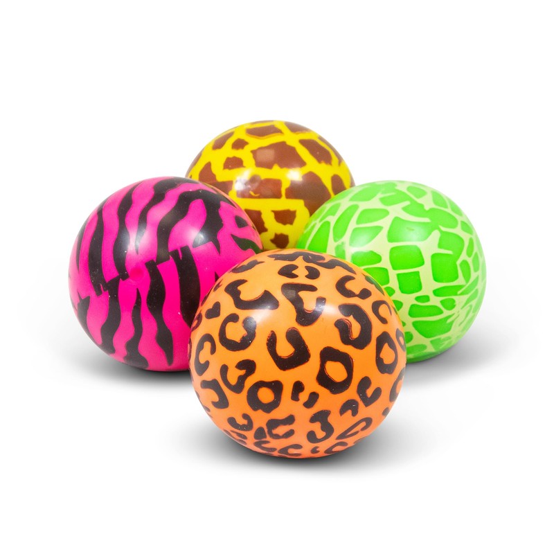 Tobar SCRUNCHEMS NEON SAFARI STRESS SQUISH BALL Toy