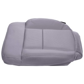 The Seat Shop Driver Bottom Replacement Vinyl Seat Cover - Medium Flint Gray (Compatible with 2004 - 2008 Ford F150 XL Work Truck)