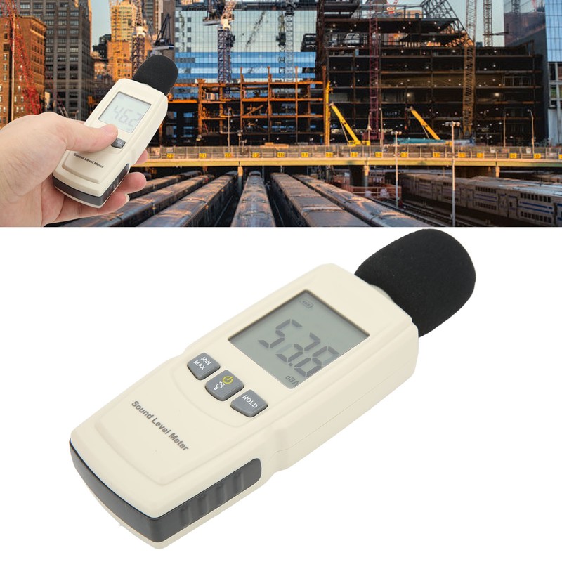 Decibel Meter Upgraded High Accuracy ABS Sound Level Meter Noise