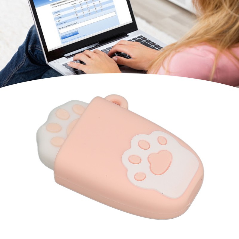 U Disk USB2.0 Hot Swap Cat Paw Shape Cartoon Style