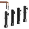 4 Piezas Extensor de Patas de Mesa 10-20cm, Patas Ajustables