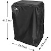 Masterbuilt 20080313 40-inch Propane Smoker Cover Fit Propane Vertical Smokers