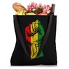 Fist Black History Tote Bag