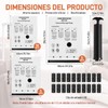 20PCS Bolsas de Almacenamiento de Vacío, Bolsas al Vacio Ropa