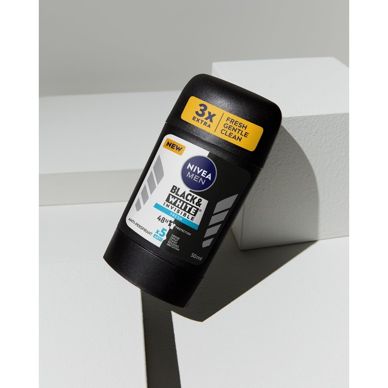 Nivea Antiperspirant Pen Black & White Fresh, 50 ml