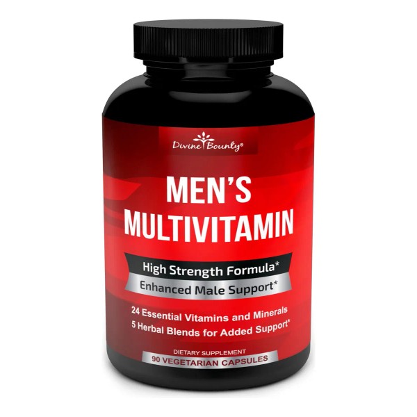 Multivitamínico Para Hombres Divine Bounty - 90 Cápsulas