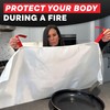 America Fire Blanket, Fire Blanket (3pk) Puts Out Fires in